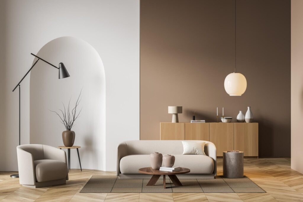 Mueble de salón moderno minimalista